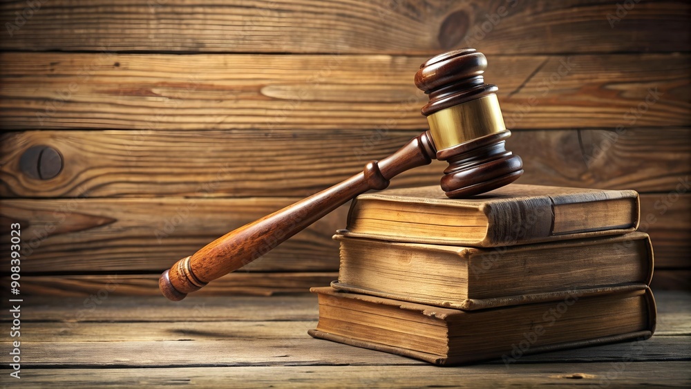 The Weight of Justice: A Gavel Rests Upon Centuries of Law AI generated The Weight of Justice: A Gavel Rests Upon Centuries of Law AI generated