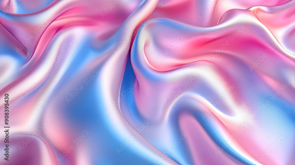 Vibrant abstract background with flowing, silky texture in pastel pink and blue hues, creating a smooth and elegant visual effect. Vibrant abstract background with flowing, silky texture in pastel pink and blue hues, creating a smooth and elegant visual effect.