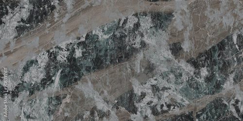 Luxurious Dark green Marble texture with Italian marble texture veins
