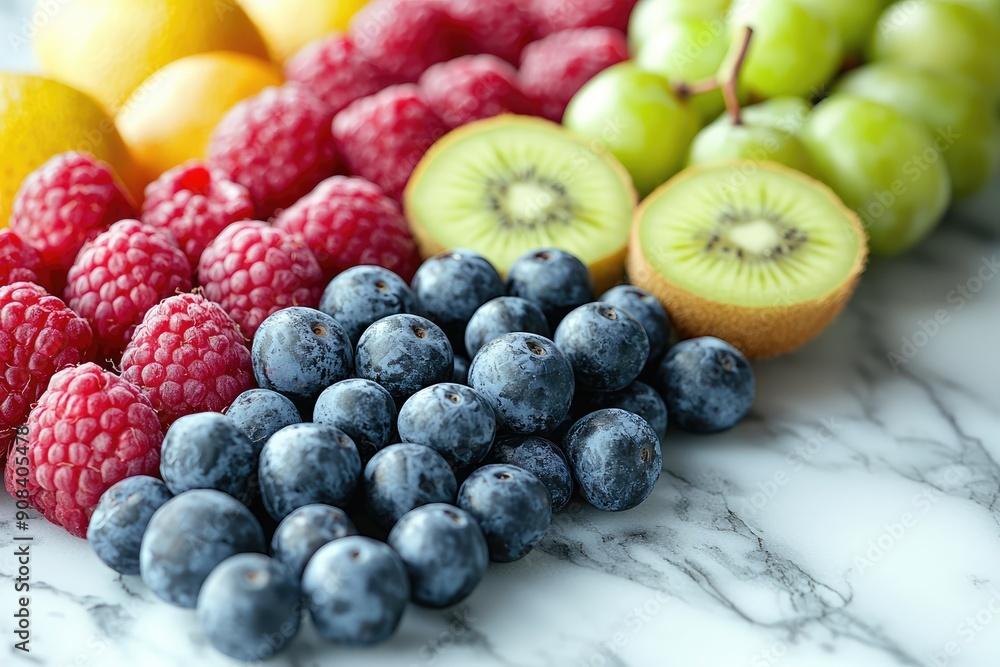 A fresh fruit with a splash of water on top A fresh fruit with a splash of water on top