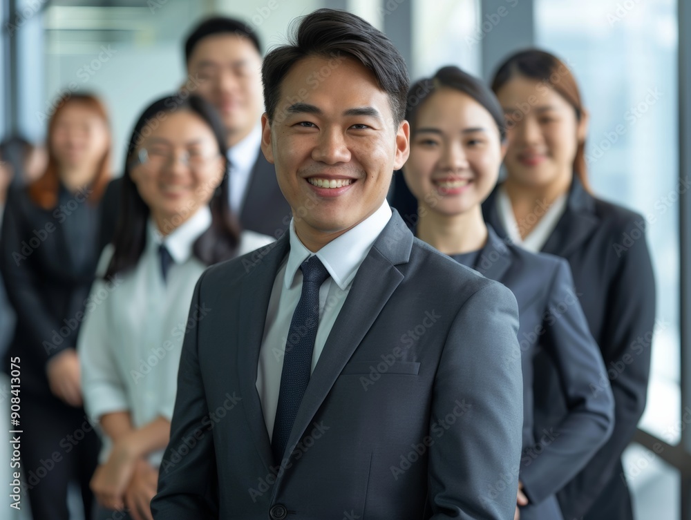 Team of business professionals who have inherited their enterprise, full of enthusiasm and determination to drive it forward in the modern era. Team of business professionals who have inherited their enterprise, full of enthusiasm and determination to drive it forward in the modern era.