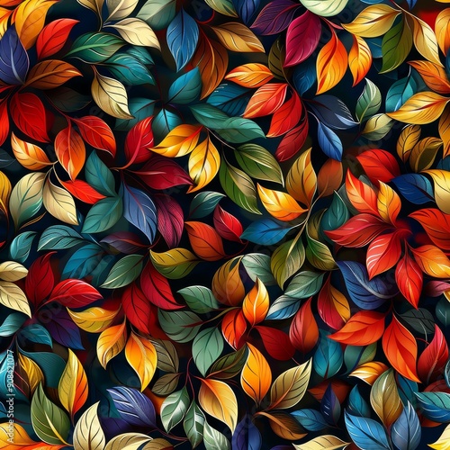 Autumn Leaves Collage