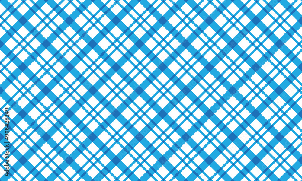 abstract simple diagonal blue plaid line cross pattern can be used background. abstract simple diagonal blue plaid line cross pattern can be used background.