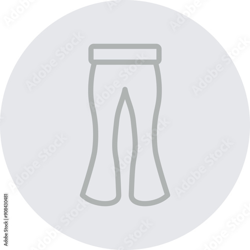Pajama Line Grey Circle Grey