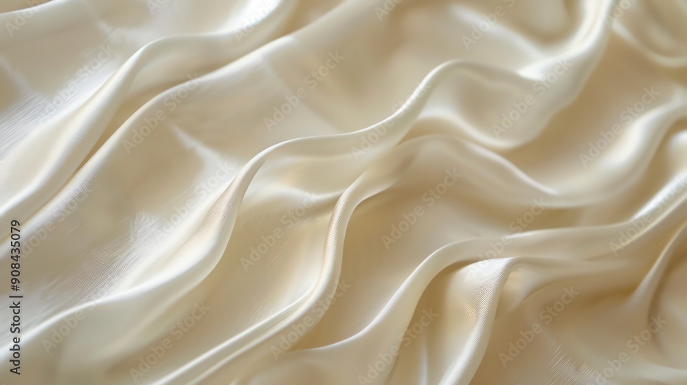A close-up of a smooth, silky fabric. A close-up of a smooth, silky fabric.