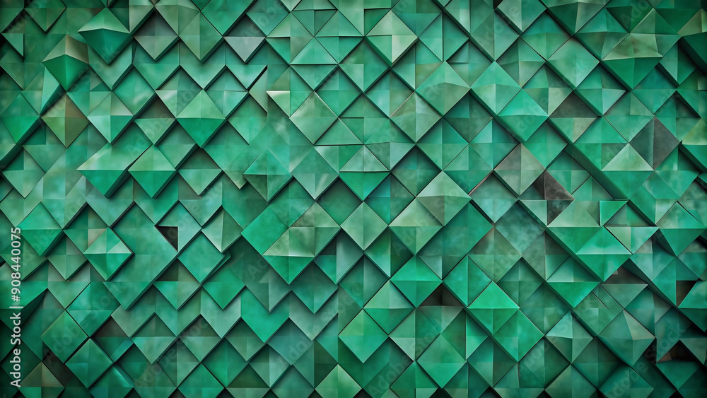 green geometric pattern background green geometric pattern background