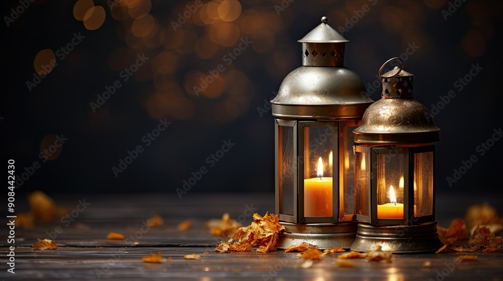 Abstract ramadan and eid golden background Abstract ramadan and eid golden background