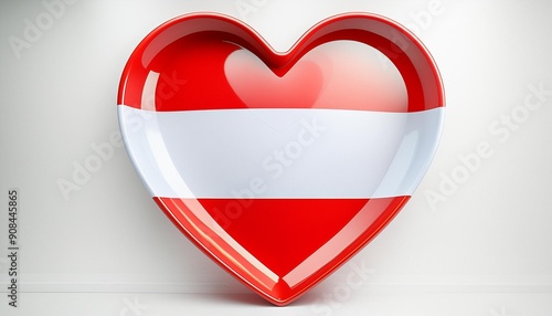 Free Download AUSTRIA FLAG IN LOVE - GFXLoad