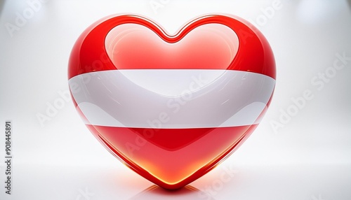 Free Download AUSTRIA FLAG IN LOVE - GFXLoad