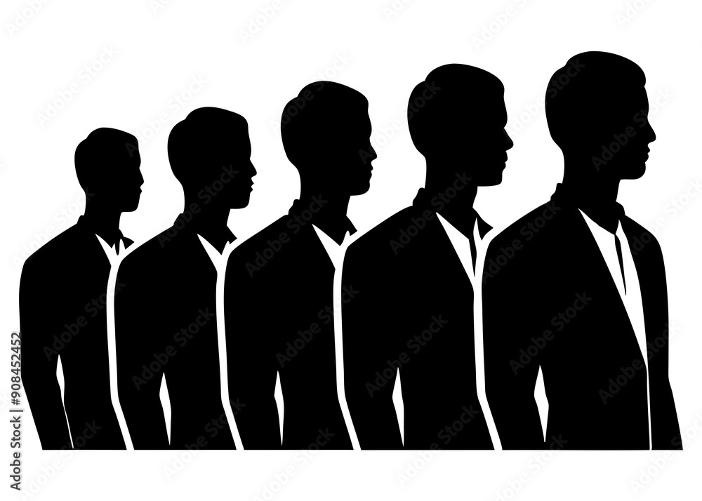 Versatile Man Silhouettes: Perfect for Graphic Design and Art Projects Versatile Man Silhouettes: Perfect for Graphic Design and Art Projects