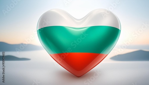 Free Download BULGARIA FLAG IN LOVE - GFXLoad
