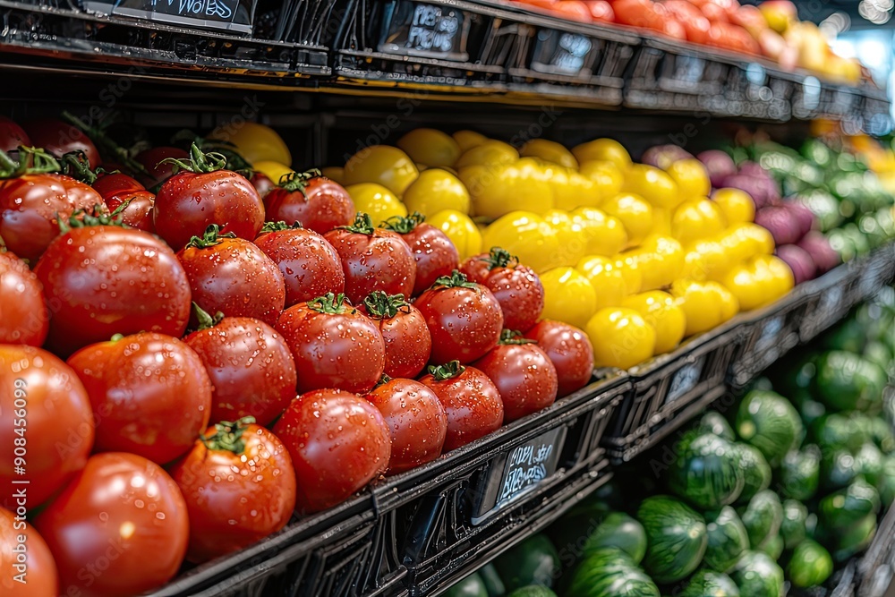 Natural Composition of Assorted Organic Vegetables Natural Composition of Assorted Organic Vegetables