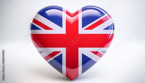 Free Download GREAT BRITAIN FLAG IN LOVE - GFXLoad
