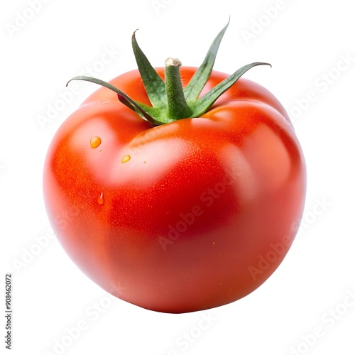 Wallpaper Mural tomato isolated on white background Torontodigital.ca