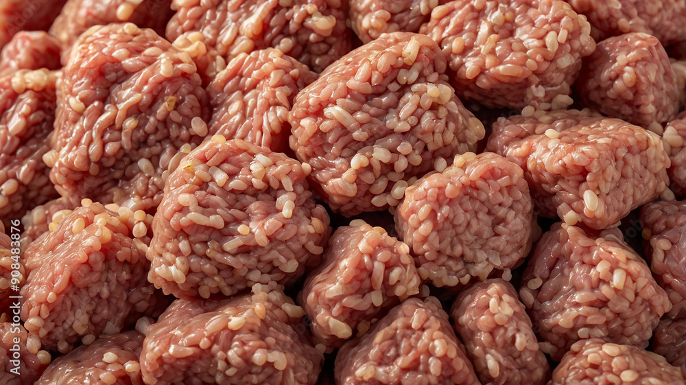 minced meat, pork, beef, forcemeat, clipping path, isolated on white background, minced meat, pork, beef, forcemeat, clipping path, isolated on white background,