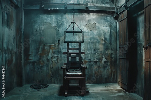 ai generative medieval torture chair