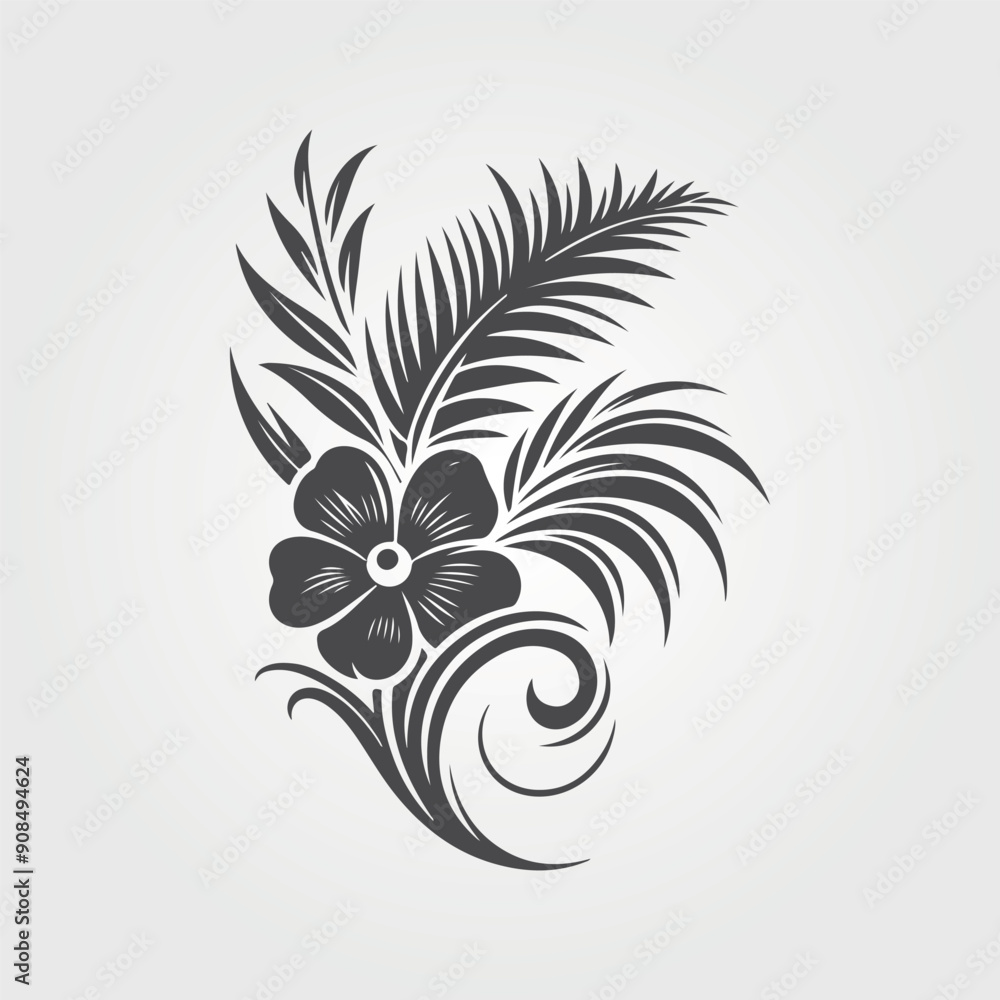 flower and leaves background collection flower and leaves background collection