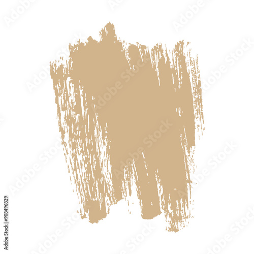 brown tan shade ink paint brush stroke