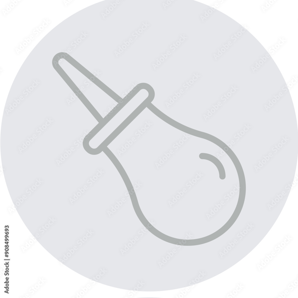 Enema Vector Line Grey Circle Grey Enema Vector Line Grey Circle Grey