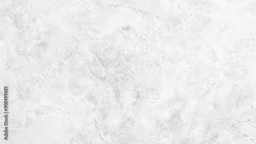 Panorama of Cement wall painted white with rough lines texture and background seamless, Paint white color on the Cement wall has gray color and smooth abstract surface texture.