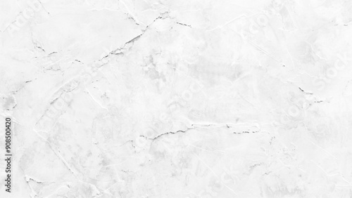 White granulated background, Blank wall texture , old wall background, Close up retro plain white color cement wall panoramic background texture