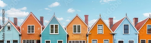 Dutch Colonial architecture, gambrel roofs, focus on, early American style, realistic, composite, colonial village