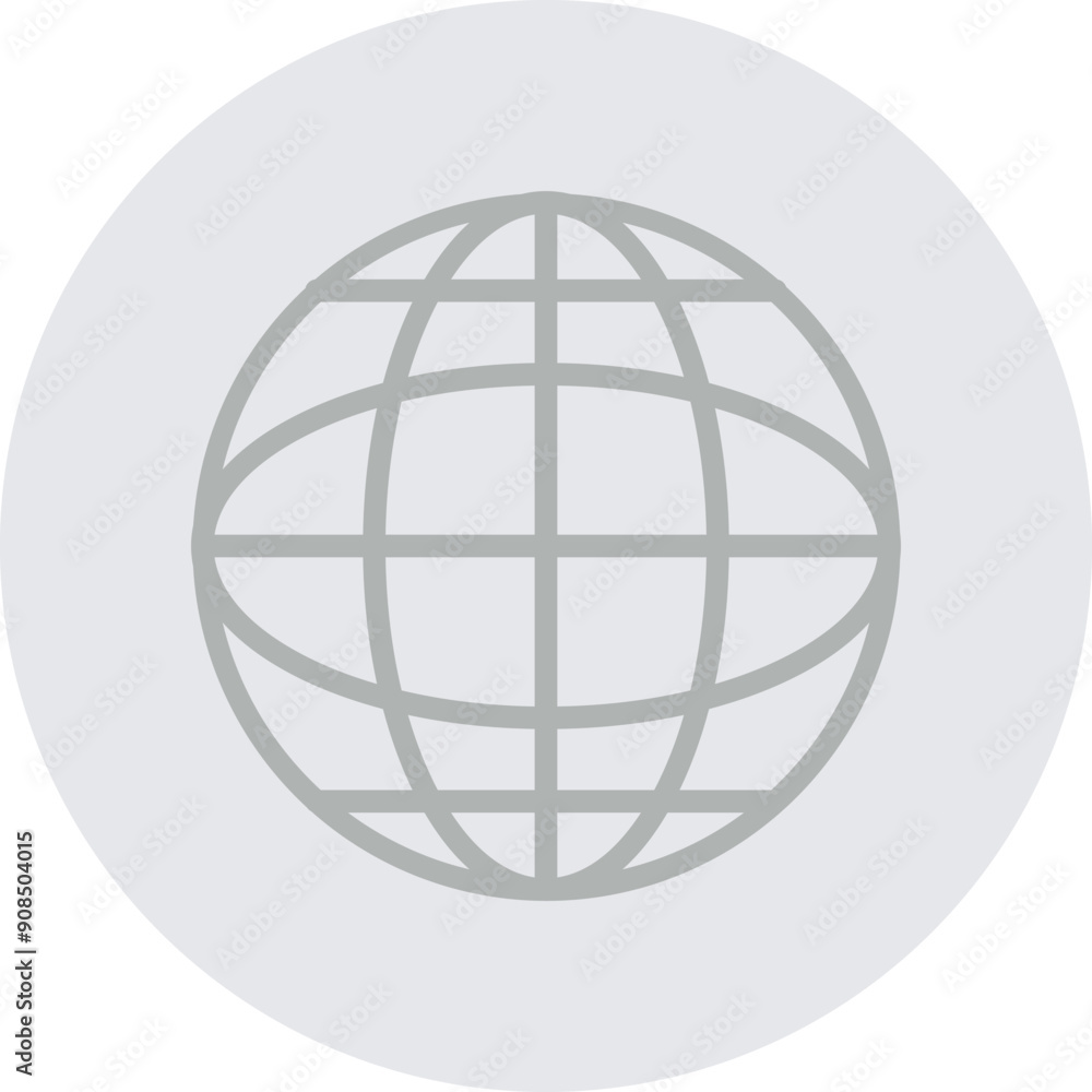 Language Vector Line Grey Circle Grey