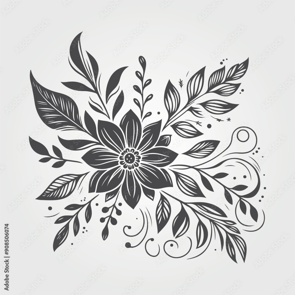 flower and leaves background collection flower and leaves background collection