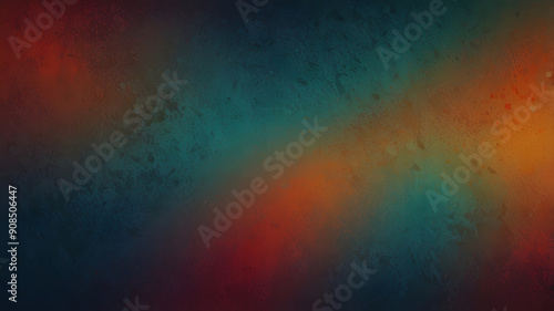 Dark green and orange background