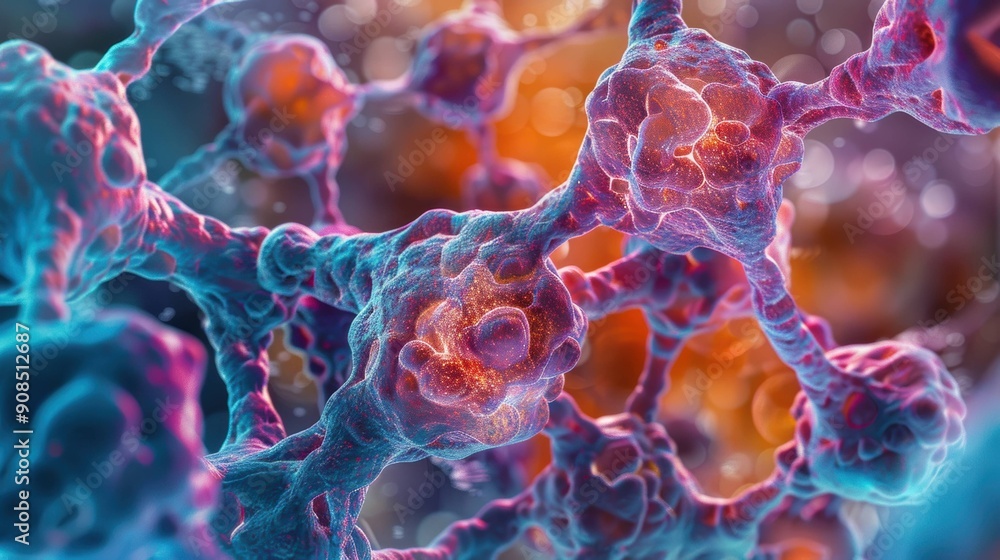 Microscopic View of Insulin-Producing Beta Cells Microscopic View of Insulin-Producing Beta Cells
