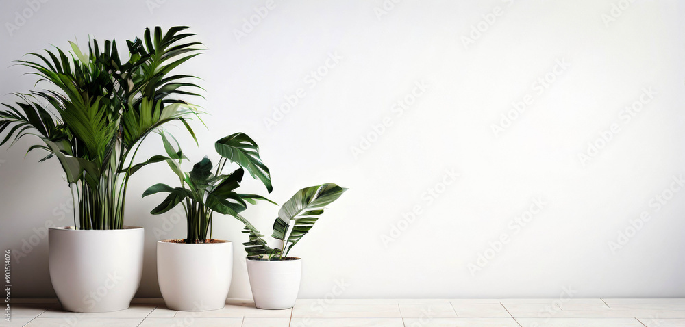Elegant white background with plants on the left, and space for advertising or writing. High quality background for banners, posters, wallpaper or template. Elegant white background with plants on the left, and space for advertising or writing. High quality background for banners, posters, wallpaper or template.