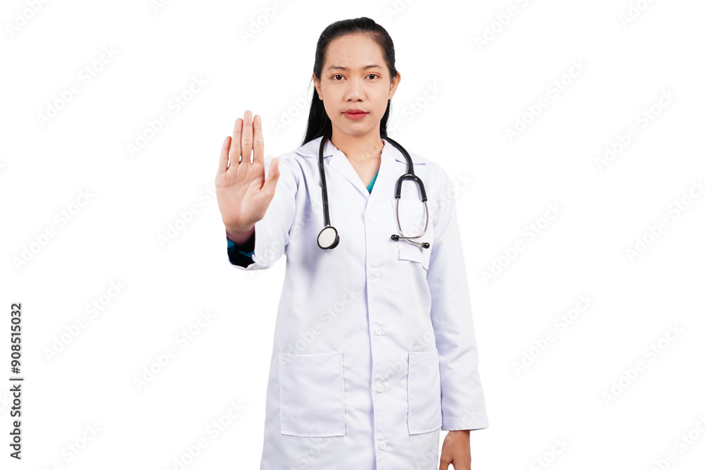 Female doctor isolated transparent Female doctor isolated transparent