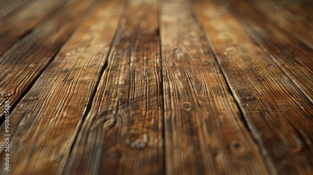 Close-up of rustic wooden floorboards with detailed natural grain patterns, wooden texture background Close-up of rustic wooden floorboards with detailed natural grain patterns, wooden texture background