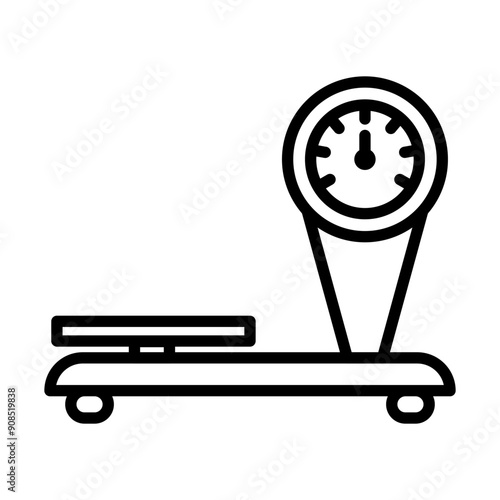 Weight Scale icon template