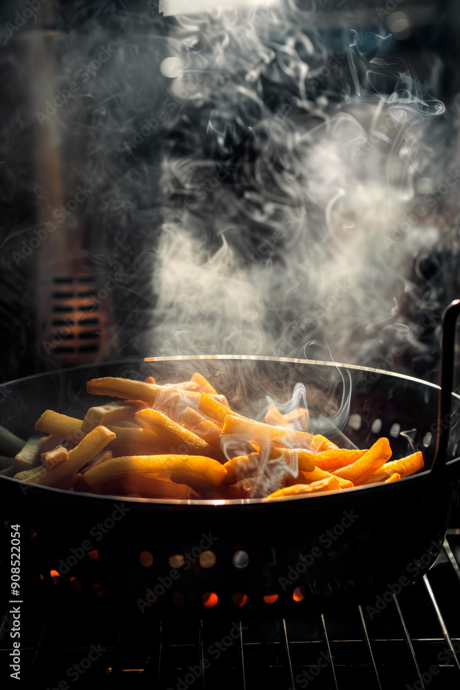 Delicious French fries Delicious French fries