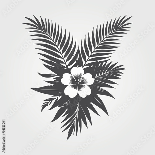 flower and leaves background collection