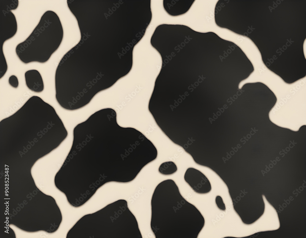 Black and white cow pattern background Black and white cow pattern background