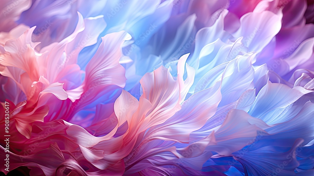 Abstract Fractal Background Wallpaper - illustration - Abstract Fractal Background Wallpaper - illustration -