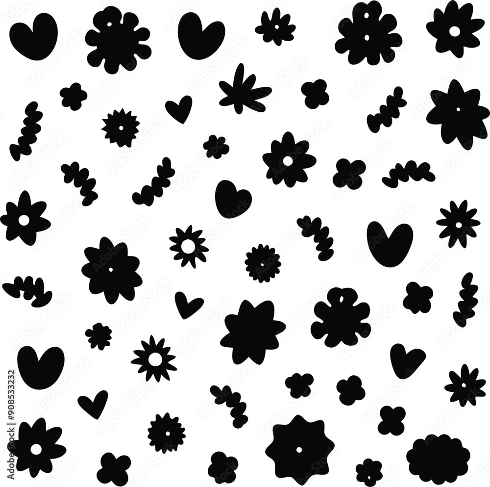 doddle pattern dots illustration black and white doddle pattern dots illustration black and white