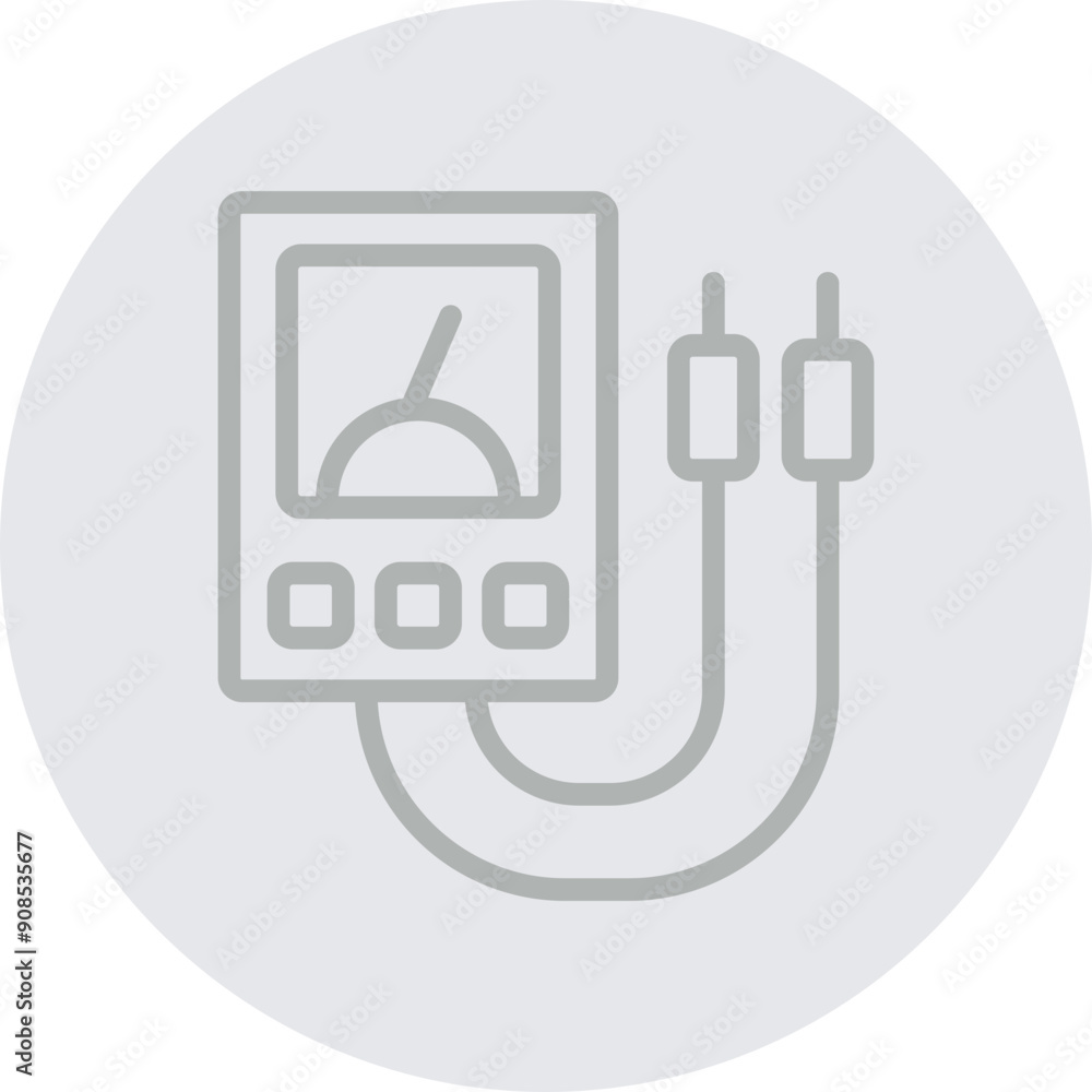 Tester Vector Line Grey Circle Grey Tester Vector Line Grey Circle Grey