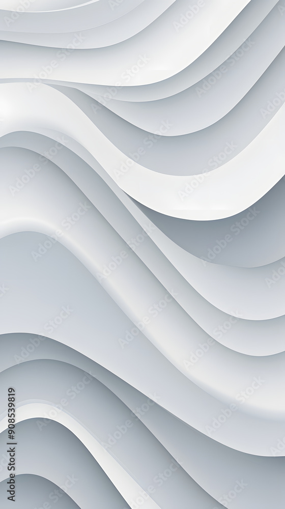 Digital white and gray wavy curve abstract graphic poster background Digital white and gray wavy curve abstract graphic poster background