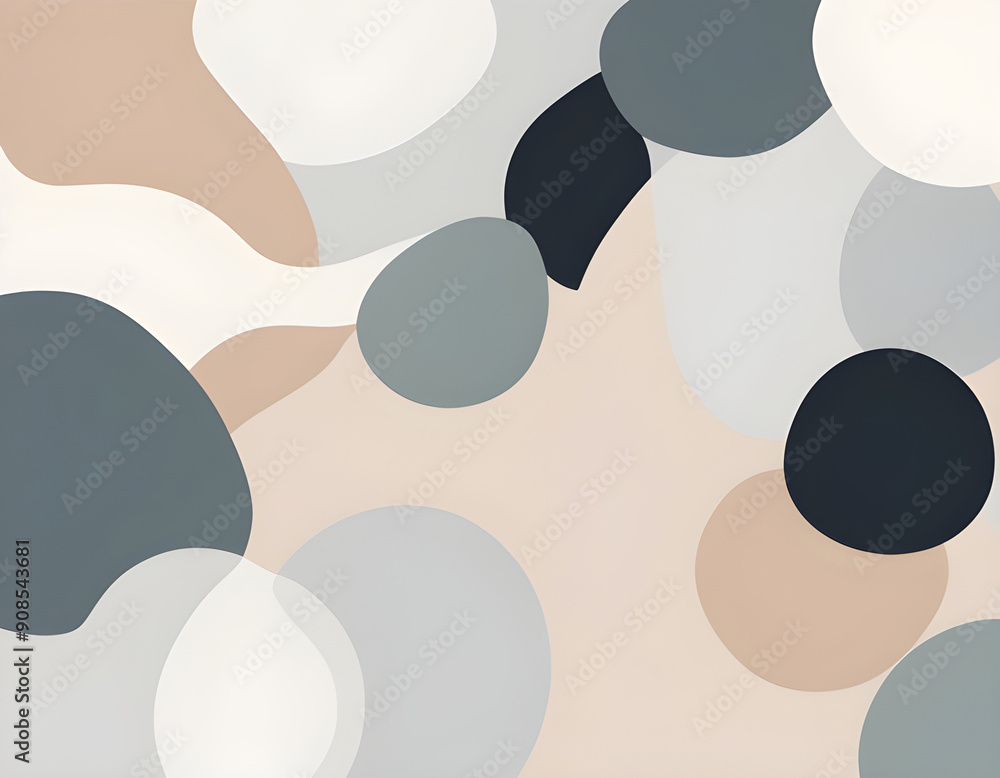 custom made wallpaper toronto digitalminimalist Minimal abstract Scandi style Creativity art design background