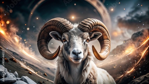 ram in a fantasy universe photo