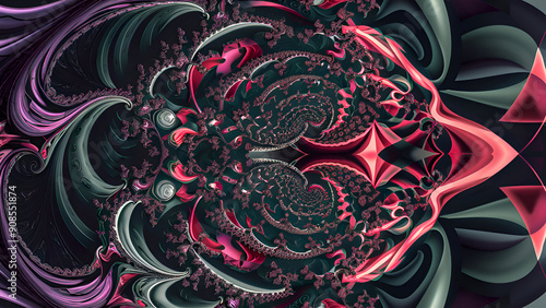 abstract fractal background