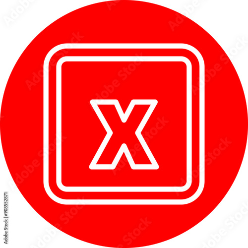 x Small Alphabet Vector Line White Circle Red Free Download x Small Alphabet Vector Line White Circle Red - GFXLoad