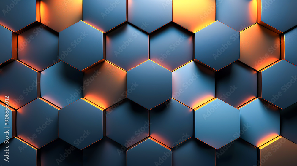 Hexagon abstract background. geometric motif with sleek hexagonal shapes arranged in a stylish pattern Hexagon abstract background. geometric motif with sleek hexagonal shapes arranged in a stylish pattern