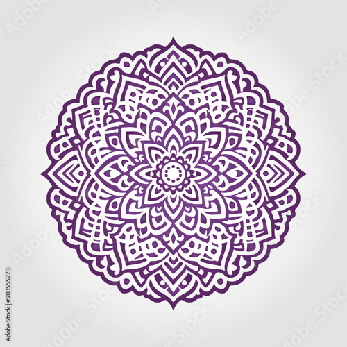 Ornamental mandala pattern