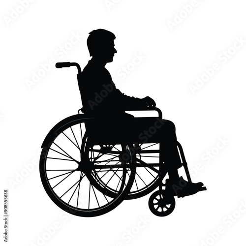 Disablement Person Silhouettes

