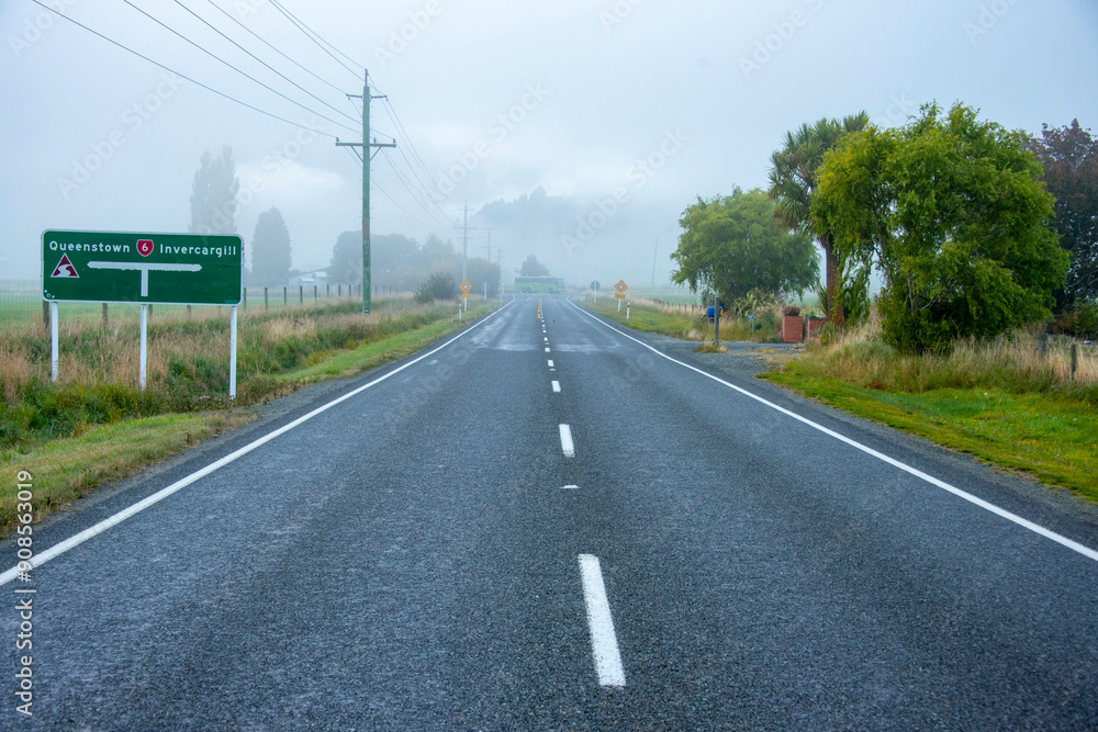 New Zealand State Highway 6 (Southern Scenic Route) New Zealand State Highway 6 (Southern Scenic Route)