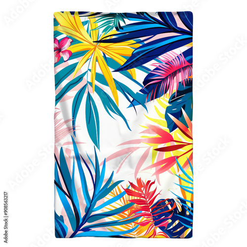 Colorful floral vector seamless pattern with boxes, ribbons, and cards for bright wallpaper design